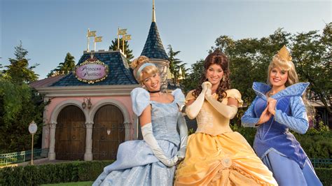 pavillon des princesses|Rencontre avec les personnages Disney à Disneyland。